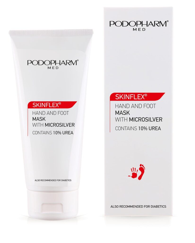 PODOPHARM Maska do dłoni i stóp z mikrosrebrem
